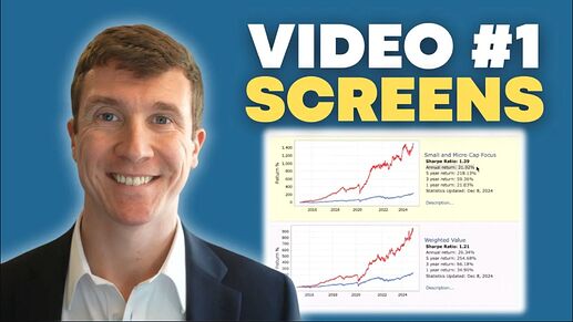 Stock Screener Backtest Tutorial