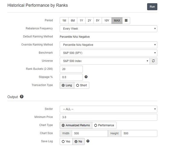 how to evaluate a short ranking system - Research - Portfolio123 Community